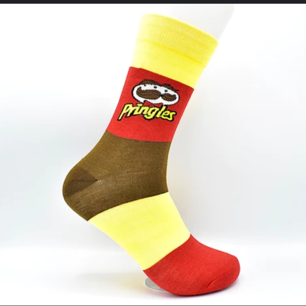 Crazy Socks Express Yourself Pringles Men's Socks